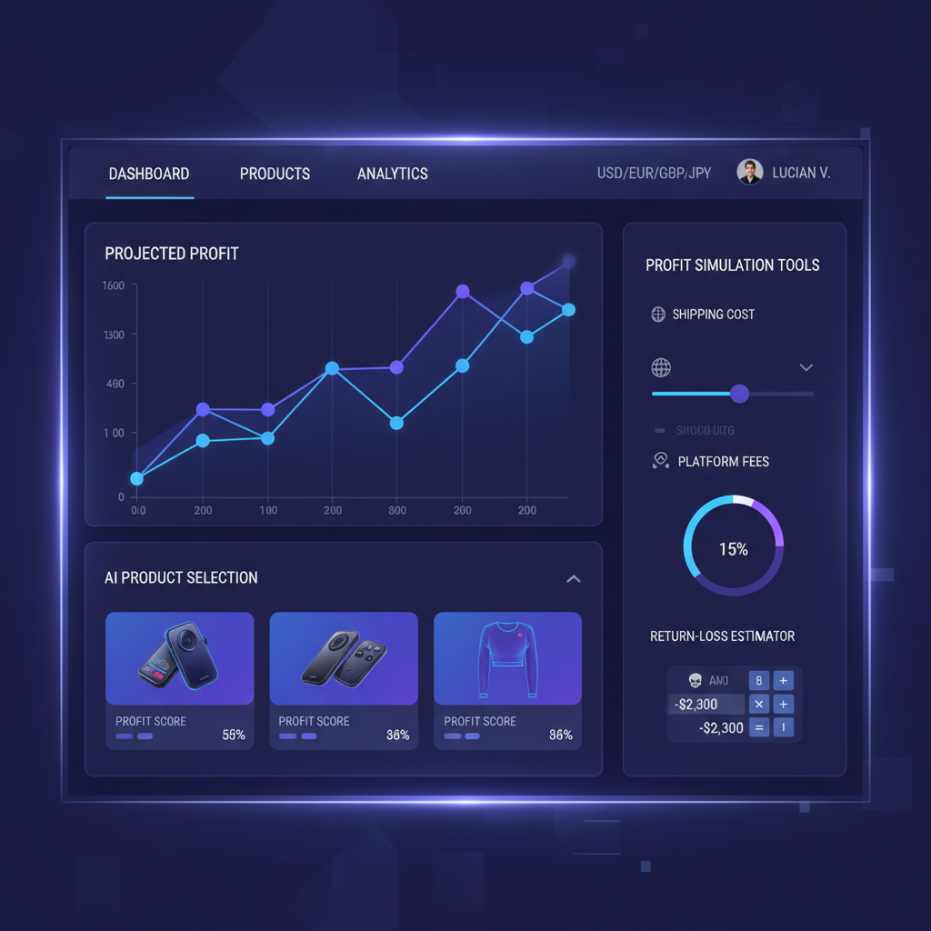 AI 选品与利润预演